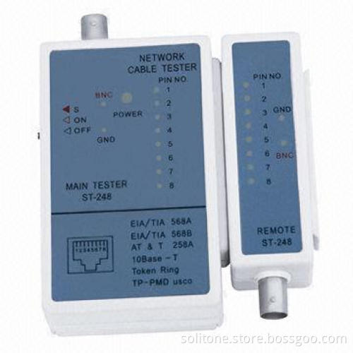 Cable Testers for BNC, RJ45 and Coaxial Cable, Elastic According Different Cables